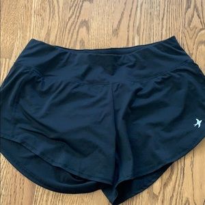 Oiselle Black Mesh Distance Running Shorts